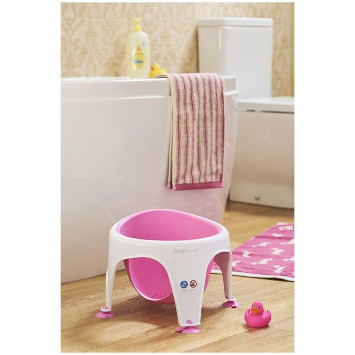 Angelcare Baby Bath Soft Touch Ring Seat - Pink