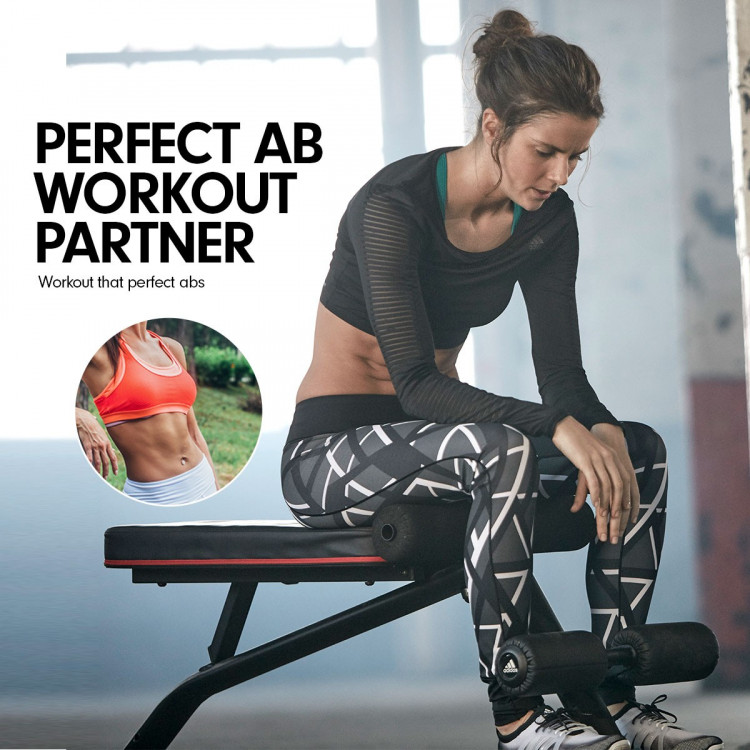 Adidas Adjustable Abs Bench Press Exercise Incline Decline
