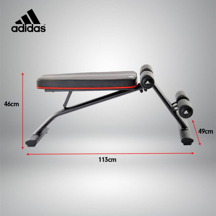Adidas Adjustable Abs Bench Press Exercise Incline Decline