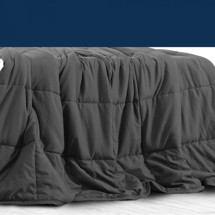 Kids Weighted Blanket Deep Relax Sleeping Grey