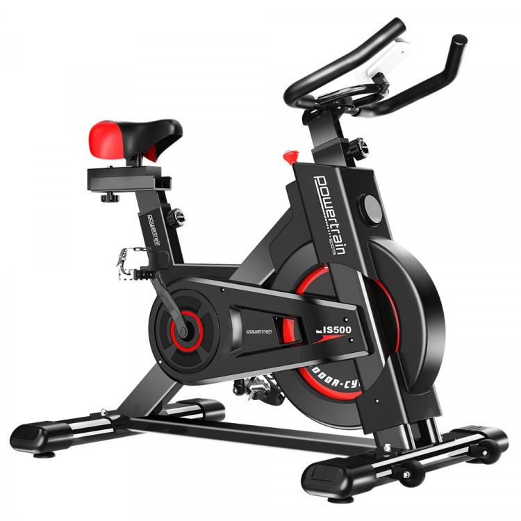 Powertrain Heavy Flywheel Exercise Spin Bike IS500 - Black - Cardio