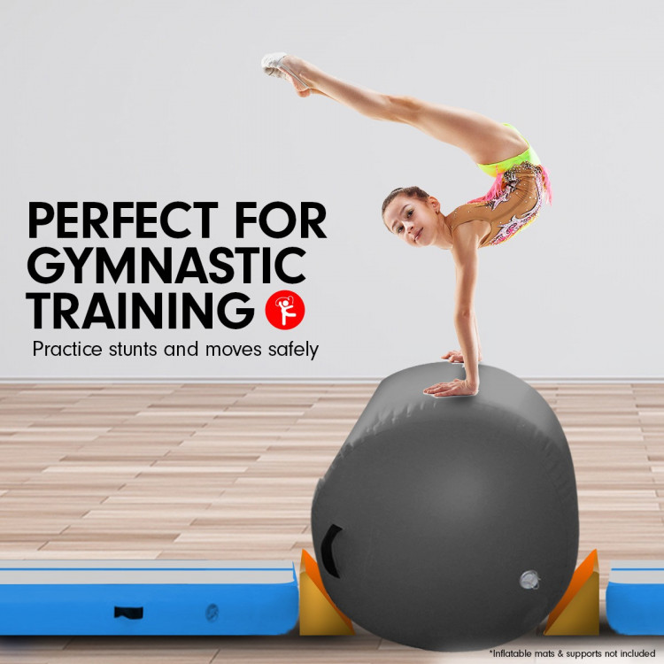 Inflatable Air Exercise Roller Gymnastics Gym Barrel 100 x