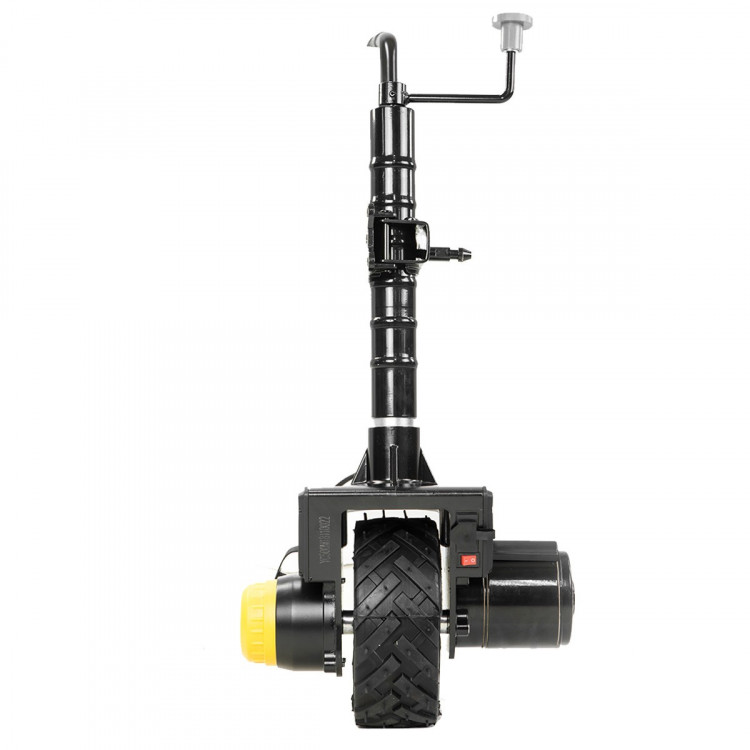 Gen2 12V 550W Electric Motorised Jockey Wheel Mini Mover Black