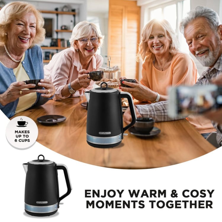 Morphy Richards 1.7L Illumination Jug Kettle - Black image 10