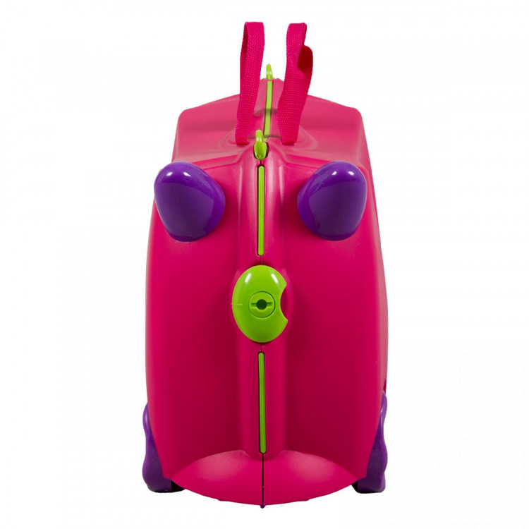 Kiddicare Bon Voyage Kids Ride On Suitcase Luggage Pink image 3
