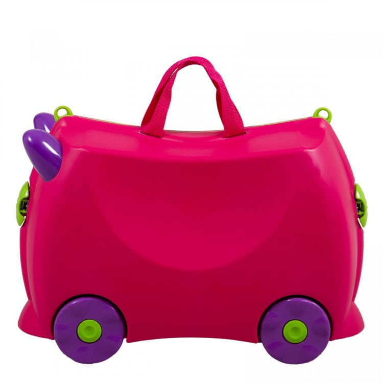 Kiddicare Bon Voyage Kids Ride On Suitcase Luggage Pink image 4