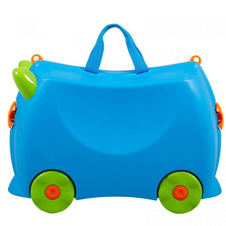 Kiddicare Bon Voyage Kids Ride On Suitcase Luggage Blue image 4