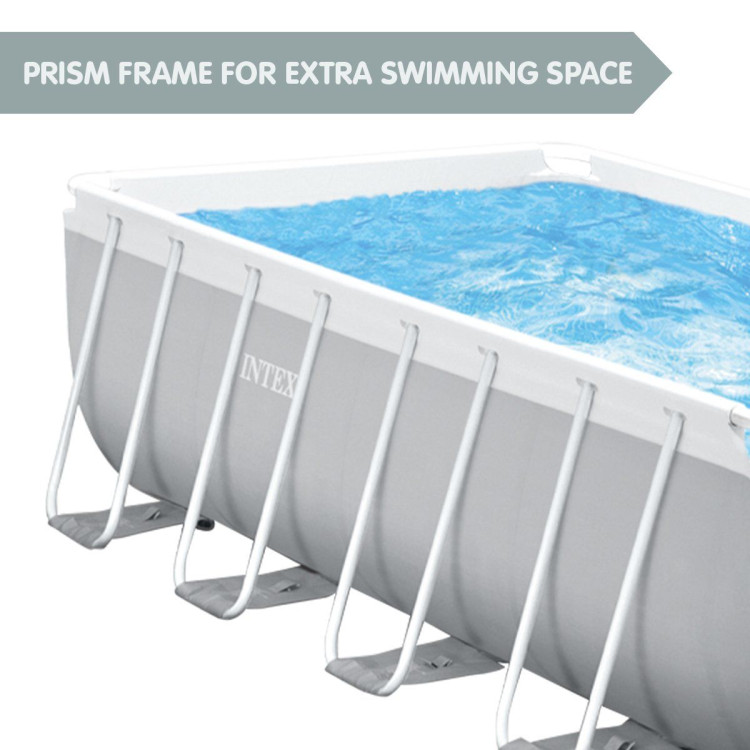 Intex 26792AU Above Ground Swimming Pool Rectangular 4.88m x 2.44m image 6