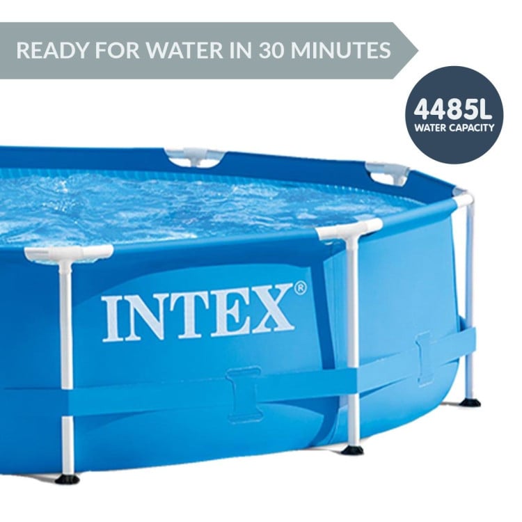 Intex 28202NP Framed Swimming Pool with Pump 10ft x 30in image 9