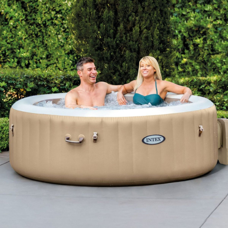 Intex PureSpa Bubble Massage Inflatable Hot Tub - 4-Person image 8
