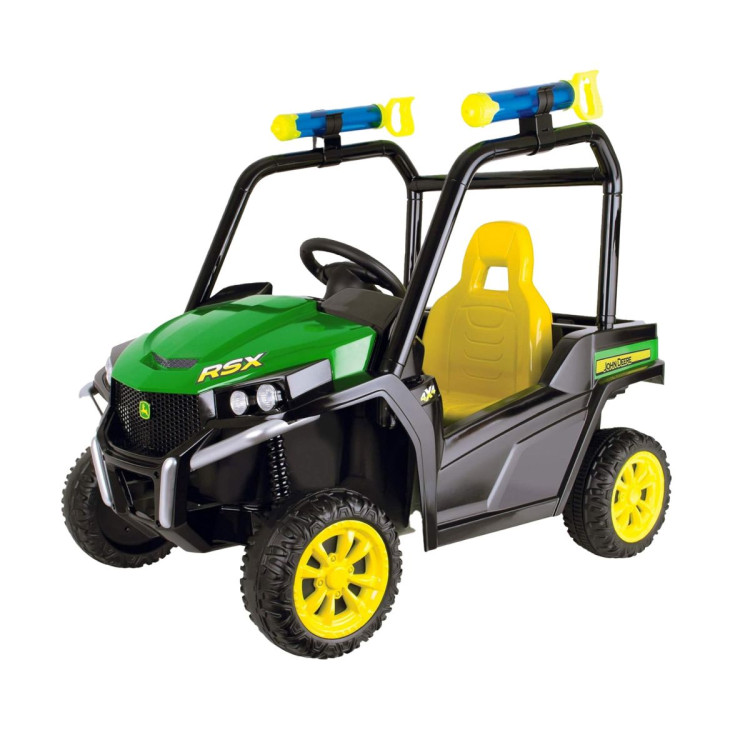 Kahuna John Deere RSX Gator Battery Operated 1-Seater Kids Ride-On Car with Water Bazookas image 3