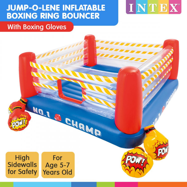 Intex Jump-O-Lene Inflatable Boxing Ring Bouncer 48250NP image 7