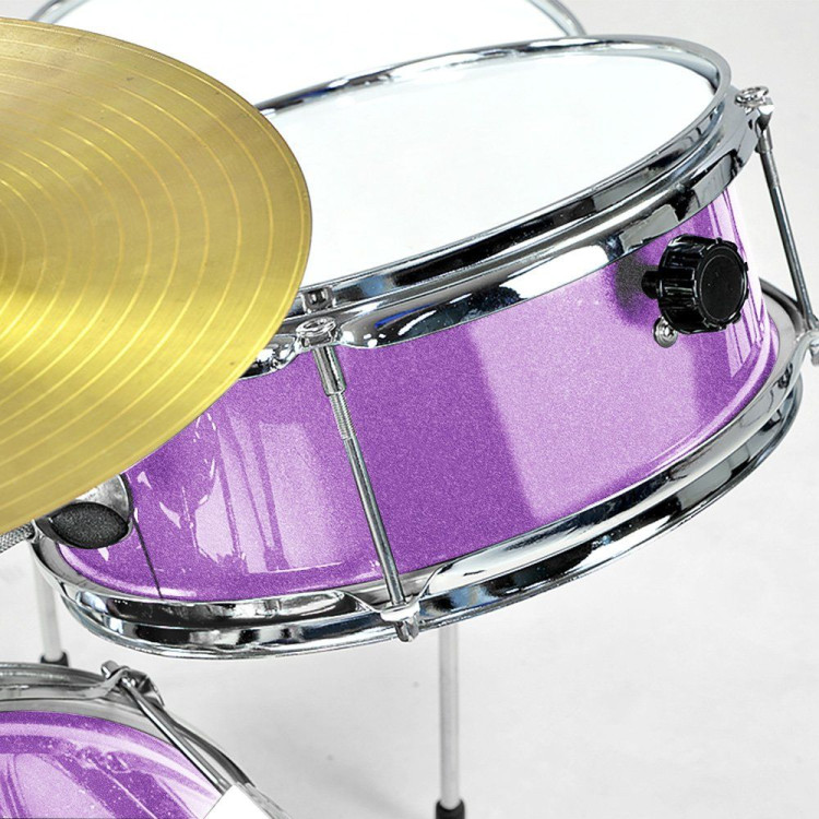 Karrera Childrens 4pc Drum Kit - Purple image 6