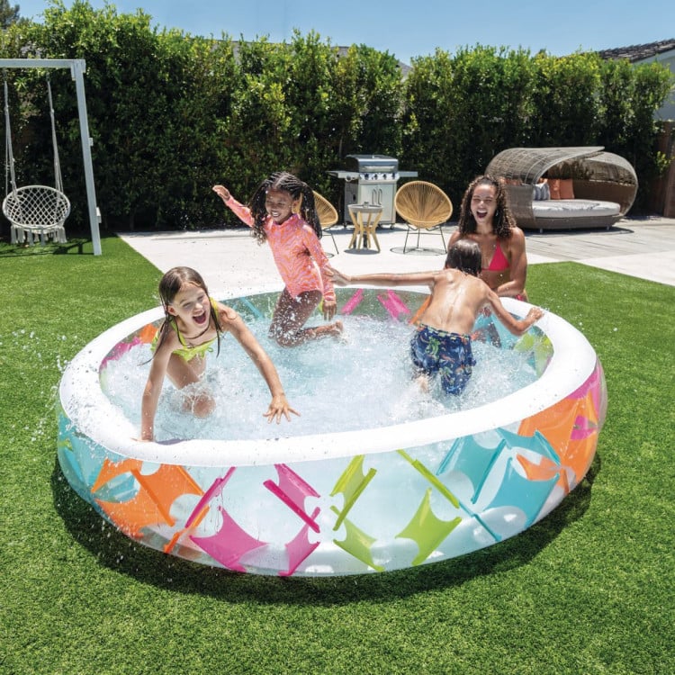 Intex Swim Center Pinwheel Inflatable Pool image 6