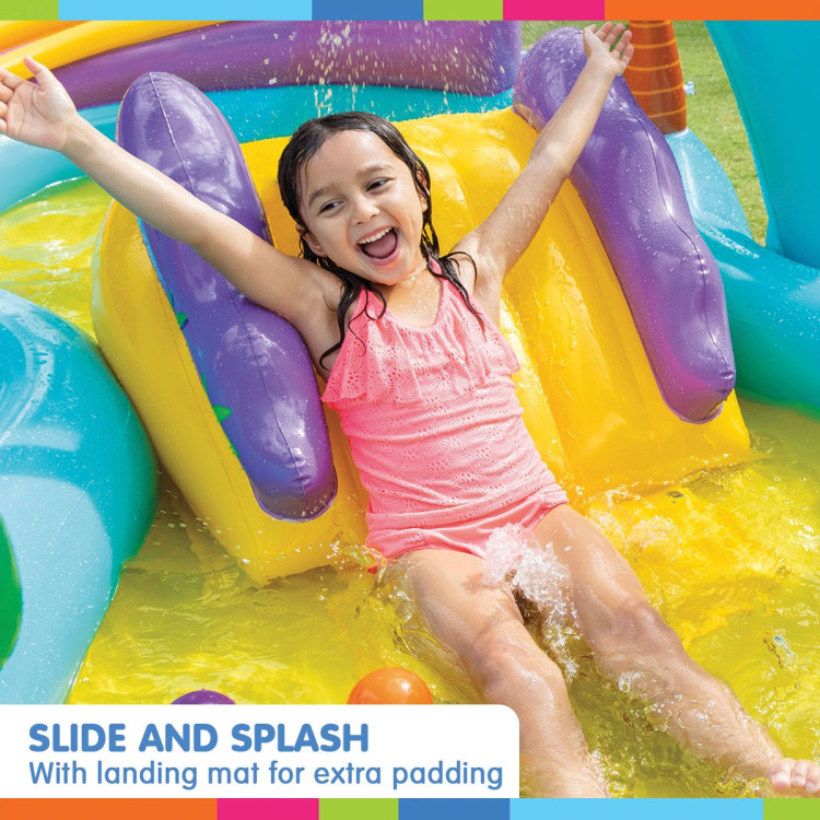 Intex 57135NP Dinoland Play Centre Inflatable Kids Pool with Slide image 3