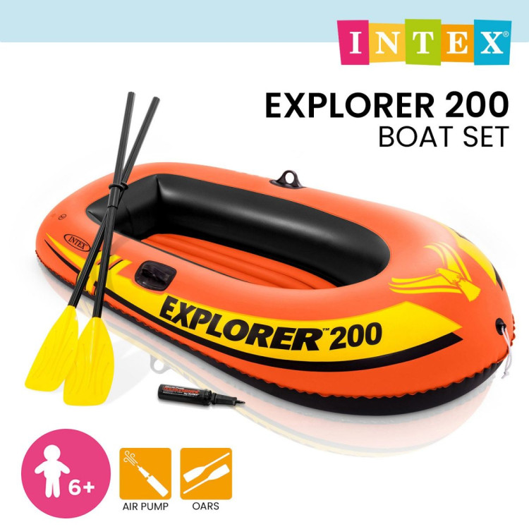 Intex Explorer 200 Boat Set 58331NP image 12