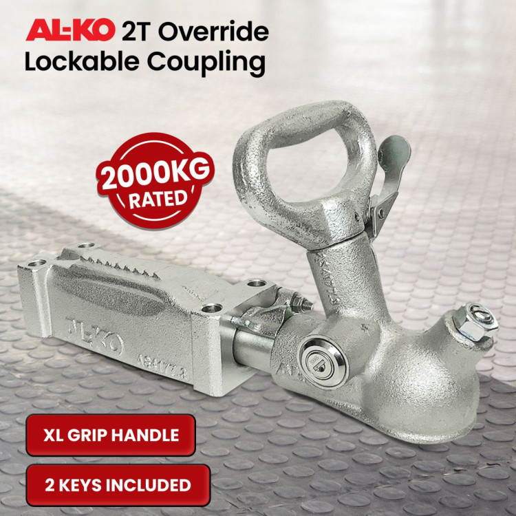 AL-KO Lockable Coupling - 2T Override 614054LPL image 6