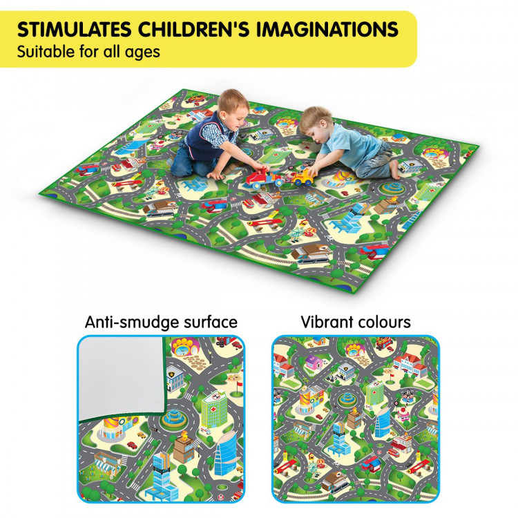 Rollmatz City Design Baby Kids Play Floor Mat 200cm x 120cm image 5