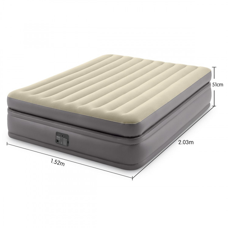 Intex Prime Comfort Queen Air Bed with Electric Pump 64164AN image 4