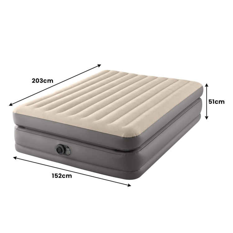 Intex Dura-Beam Plus Prime Comfort Elevated Air Mattress - Queen image 4