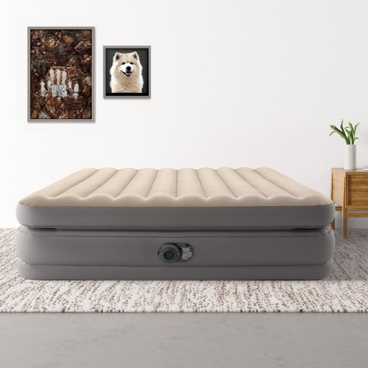 Intex Dura-Beam Plus Prime Comfort Elevated Air Mattress - Queen image 8
