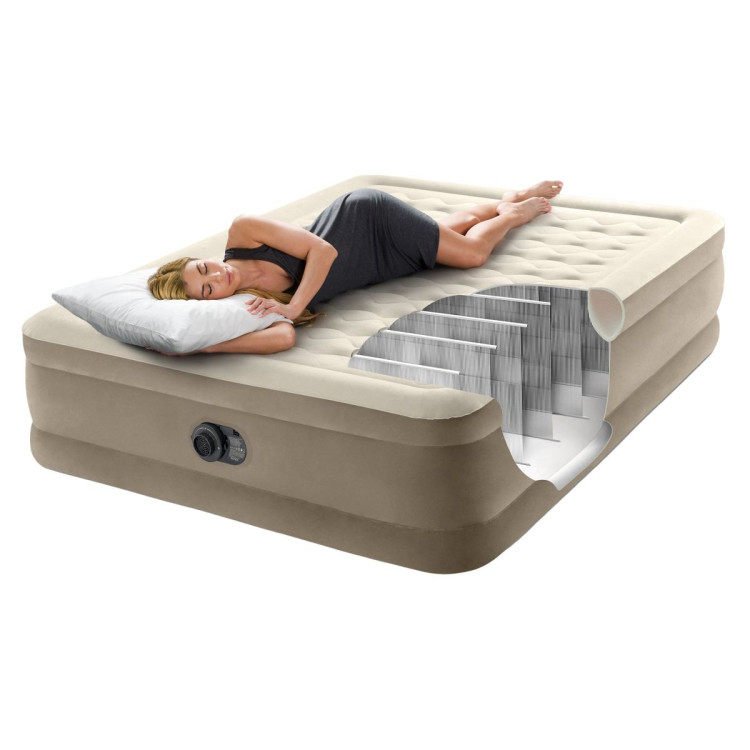 Intex Dura-Beam Deluxe Queen Ultra Plush Air Mattress image 6