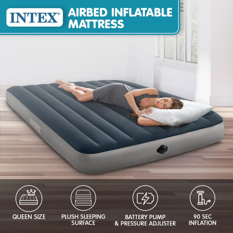 Intex DuraBeam Queen Air Bed 64783 Inflatable Mattress image 6