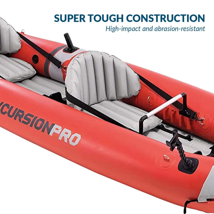 Intex 68309NP Excursion Pro K2 2-Seater Inflatable Kayak with Paddles image 4