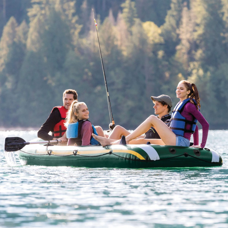 Intex Seahawk 4 Inflatable Boat Set - 4 Person image 8