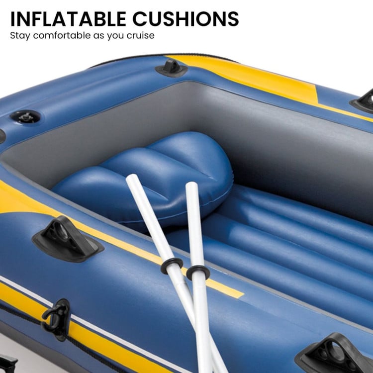 Intex 68370NP Challenger 3 Inflatable Boat Set image 12