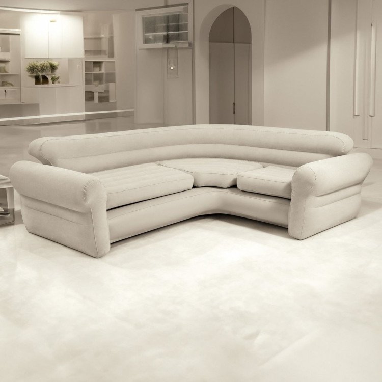 Intex Corner Sofa Inflatable Couch - L-Shaped Corner Sofa image 8