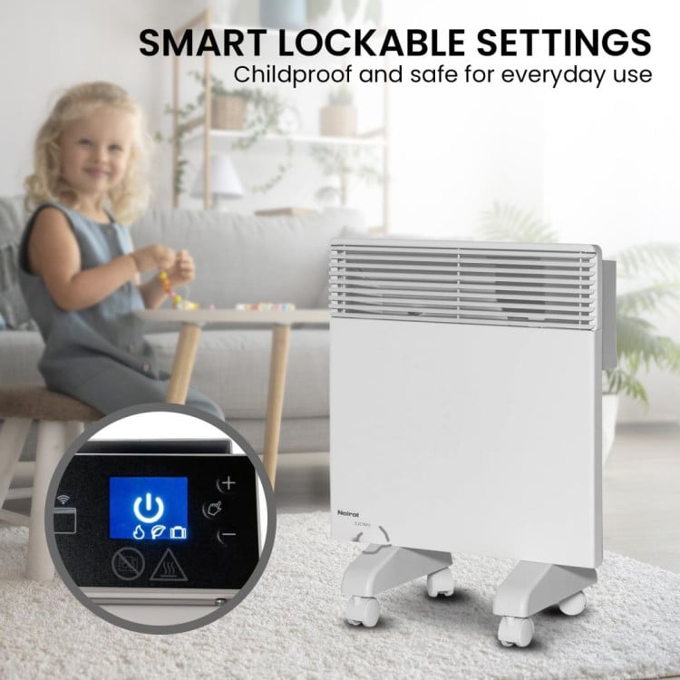 Noirot 1000W Spot Plus Electric Panel Heater with Wi-Fi Timer image 9