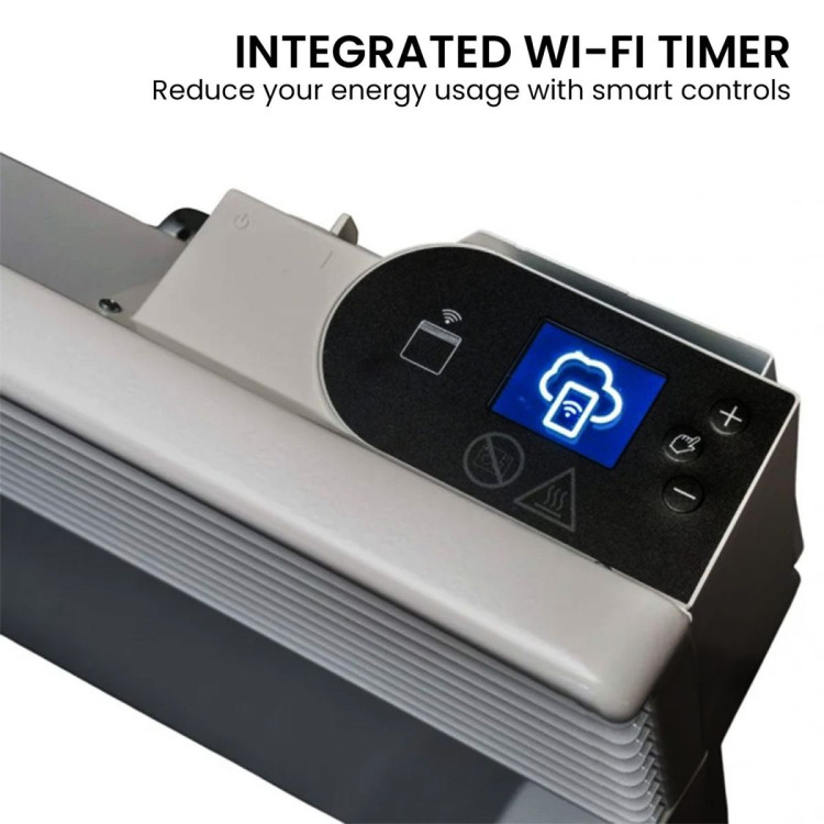 Noirot 7358-8tpro 2400W Spot Plus Electric Panel Heater Wifi Timer - Refurbished image 6