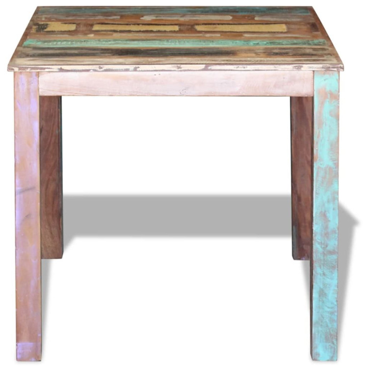 Dining Table Solid Reclaimed Wood 80x82x76 Cm image 7