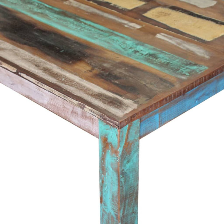 Dining Table Solid Reclaimed Wood 80x82x76 Cm image 8