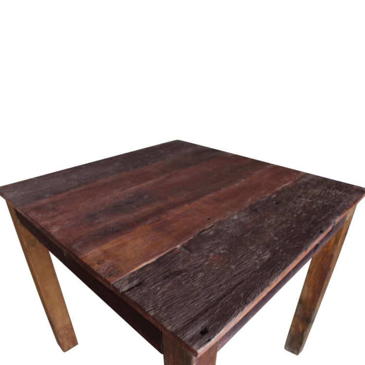 Dining Table Solid Reclaimed Wood 82x80x76 Cm image 8