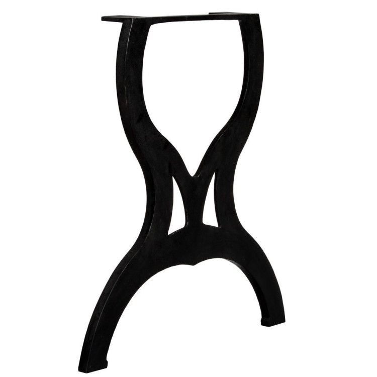 Dining Table Legs 2 Pcs X-frame Cast Iron image 4