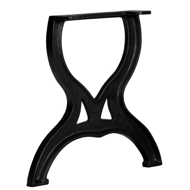 Coffee Table Legs 2 Pcs X-frame Cast Iron image 4