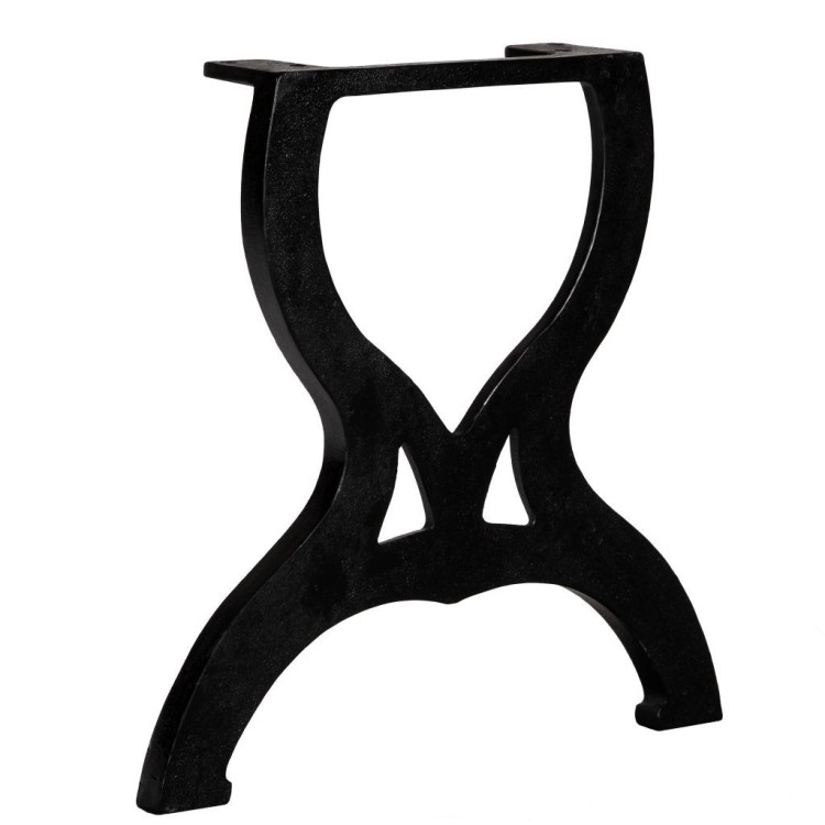 Coffee Table Legs 2 Pcs X-frame Cast Iron image 5