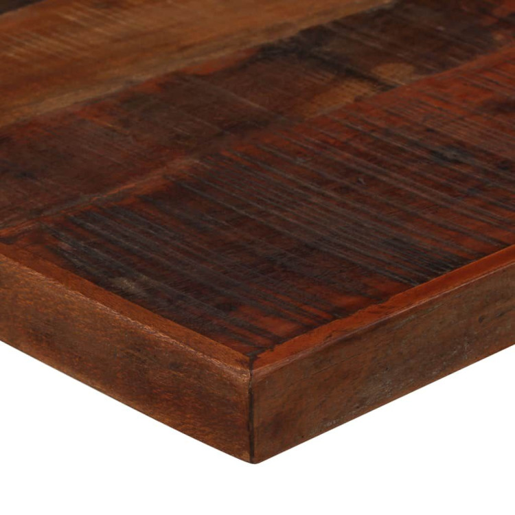Bar Table Solid Reclaimed Wood Dark Brown 120x60x107 Cm image 5