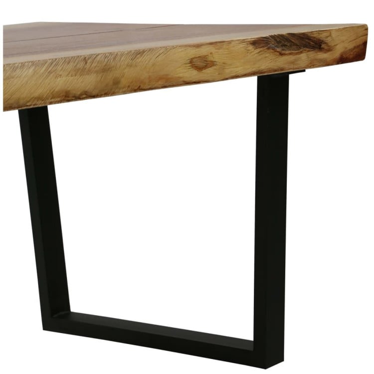 Coffee Table Solid Suar Wood 102x56x41 Cm image 6