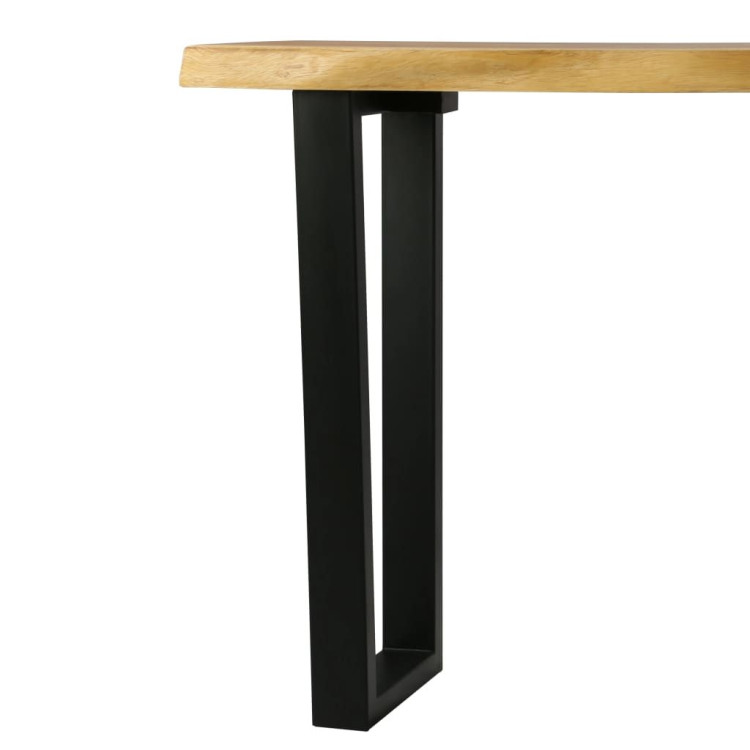 Console Table Solid Suar Wood 110x35x75 Cm image 6