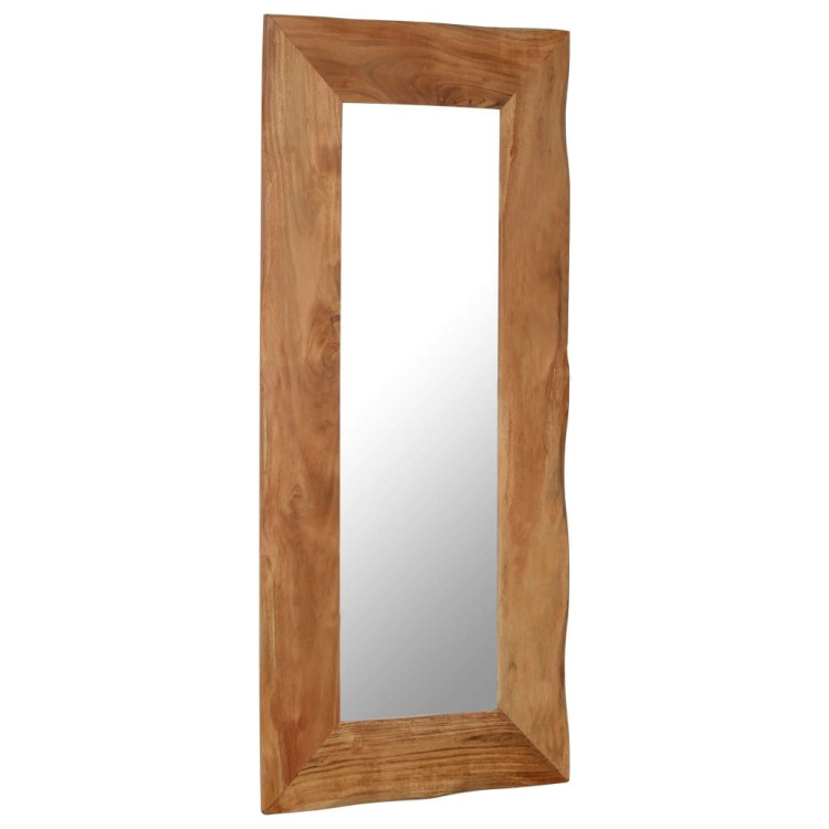 Cosmetic Mirror 50x110 Cm Solid Acacia Wood image 7