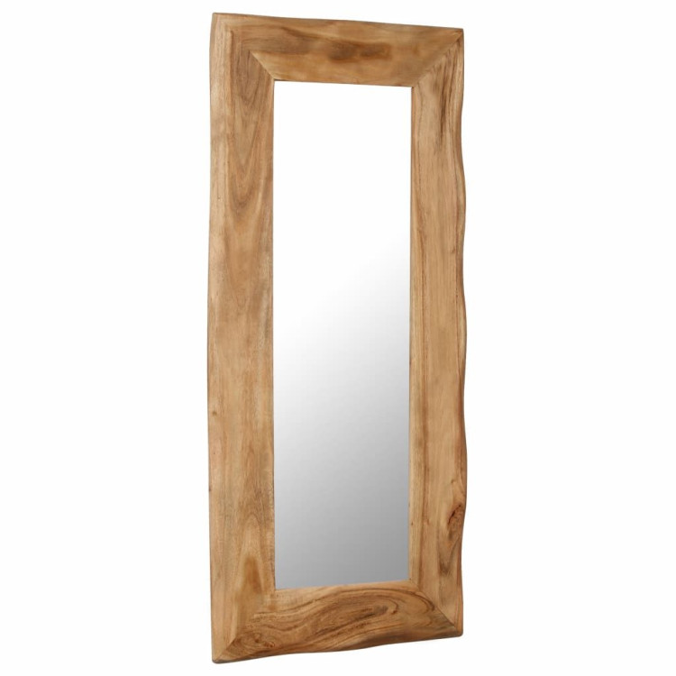 Cosmetic Mirror 50x110 Cm Solid Acacia Wood image 8