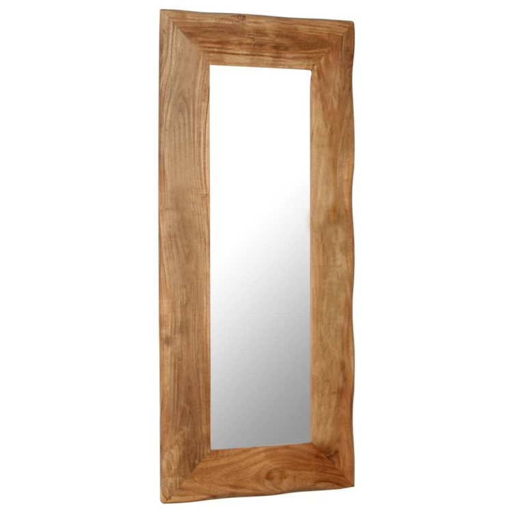 Cosmetic Mirror 50x110 Cm Solid Acacia Wood image 9