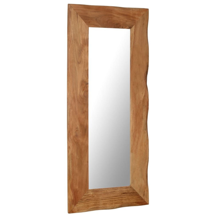 Cosmetic Mirror 50x110 Cm Solid Acacia Wood image 10