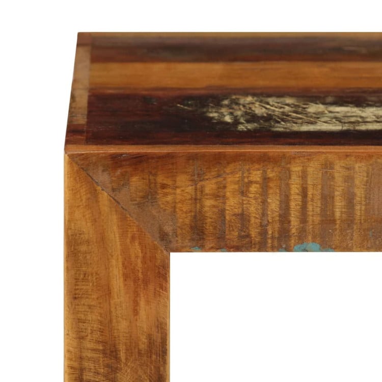 Stool 40x30x40 Cm Solid Reclaimed Wood image 6