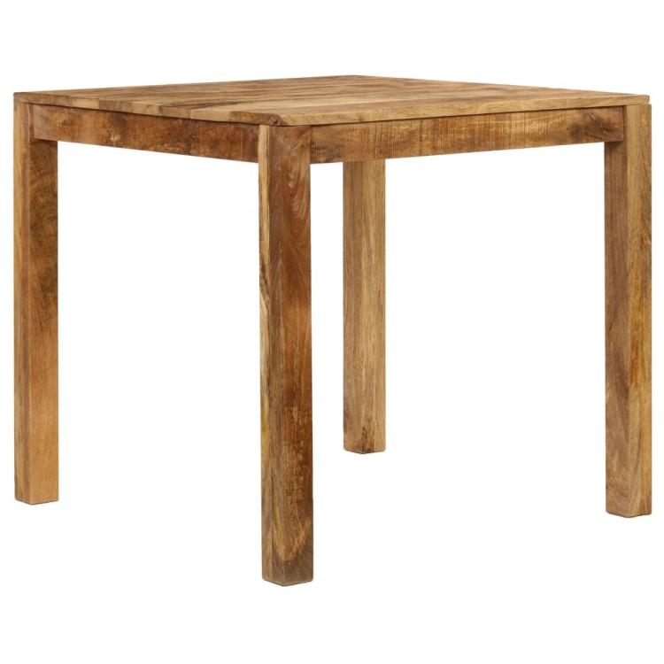 Dining Table Solid Mango Wood 82x80x76 Cm image 4