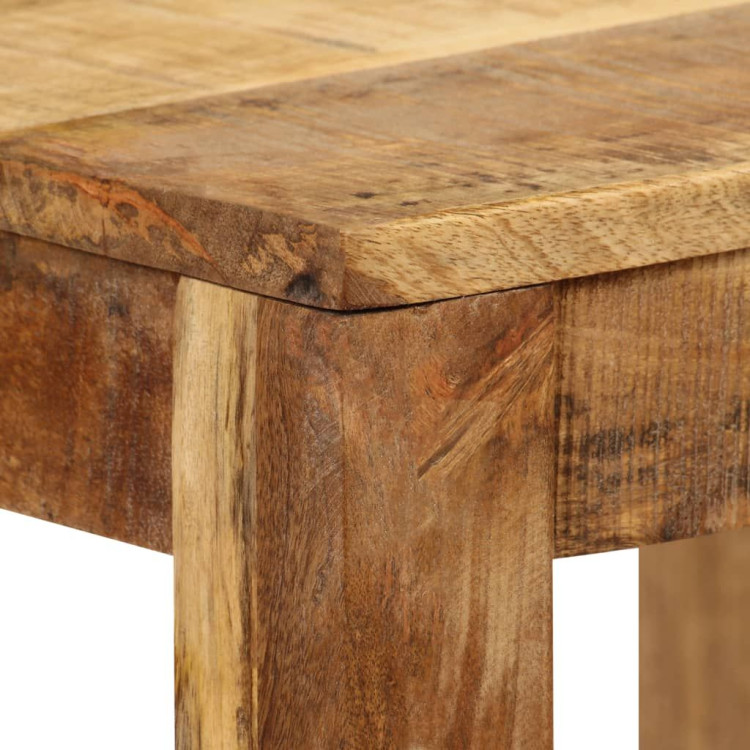 Dining Table Solid Mango Wood 82x80x76 Cm image 5