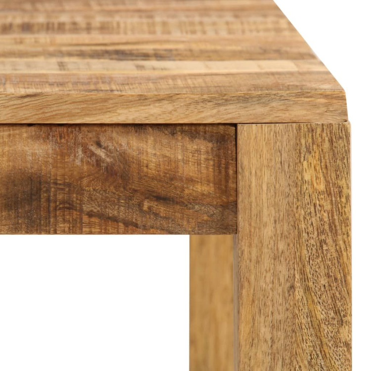 Dining Table Solid Mango Wood 82x80x76 Cm image 6